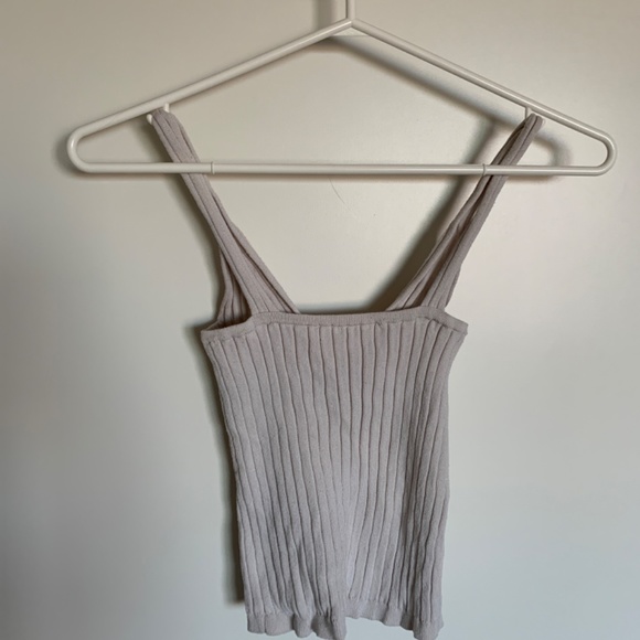 Cream Tank Top - Picture 2 of 3